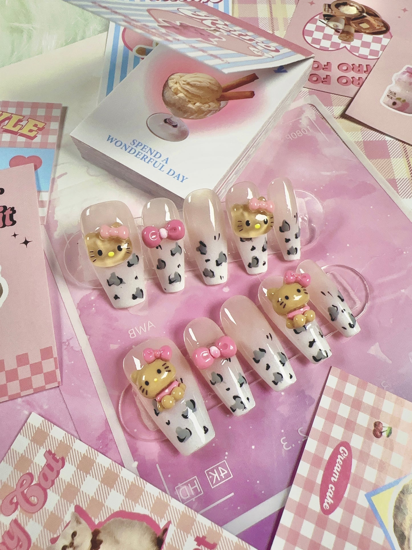 Leopard Print Hello Kitty