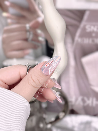 Barbie Pink Ombre Chrome