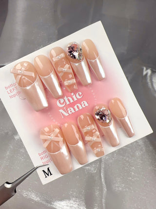 Clearance Sale: Medium Size Handmade Press-On Nails Collection 6
