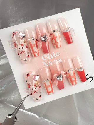 Clearance Sale: Extra Long Handmade Press-On Nails Collection 2