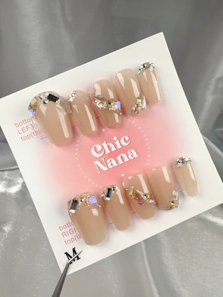 Clearance Sale: Medium Size Handmade Press-On Nails Collection 4