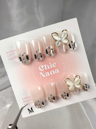 Clearance Sale: Medium Size Handmade Press-On Nails Collection 1