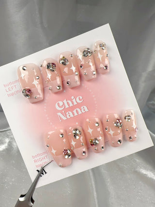 Clearance Sale: Medium Size Handmade Press-On Nails Collection 4