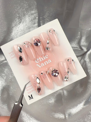 Clearance Sale: Medium Size Handmade Press-On Nails Collection 10