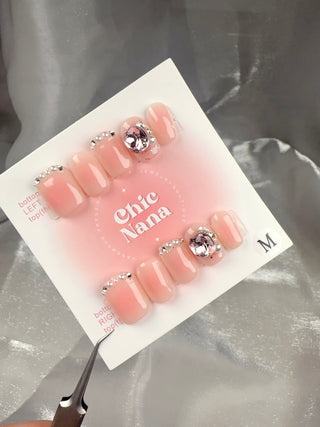 Clearance Sale: Medium Size Handmade Press-On Nails Collection 8