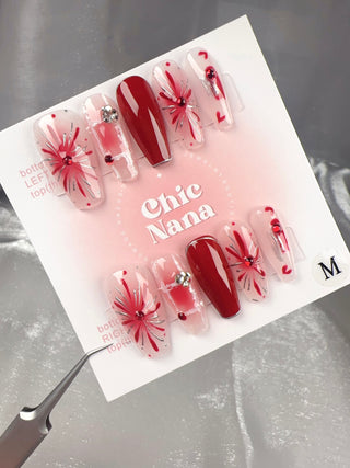 Clearance Sale: Medium Size Handmade Press-On Nails Collection 6