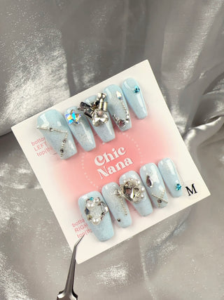 Clearance Sale: Medium Size Handmade Press-On Nails Collection 10