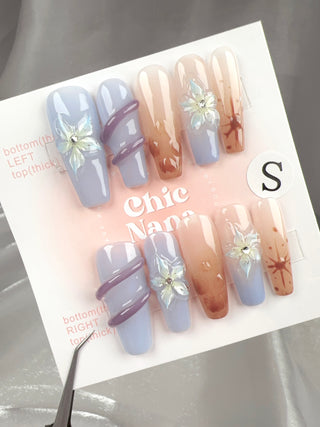 Clearance Sale: Extra Long Handmade Press-On Nails Collection 2