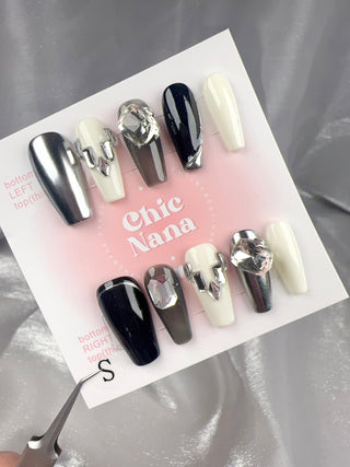 Clearance Sale: Small Size Handmade Press-On Nails Collection 8