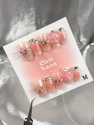 Clearance Sale: Medium Size Handmade Press-On Nails Collection 9