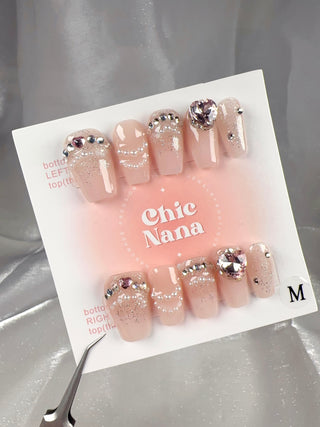 Clearance Sale: Medium Size Handmade Press-On Nails Collection 3