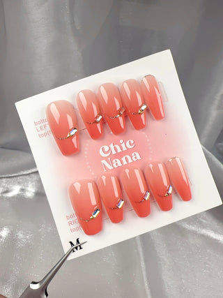 Clearance Sale: Medium Size Handmade Press-On Nails Collection 5