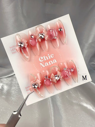 Clearance Sale: Medium Size Handmade Press-On Nails Collection 4