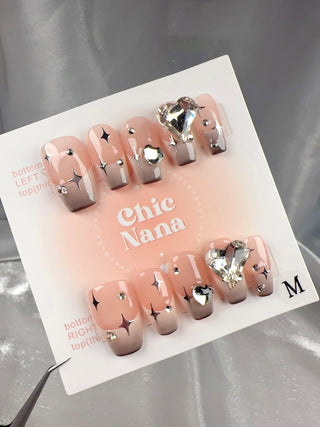 Clearance Sale: Medium Size Handmade Press-On Nails Collection 4